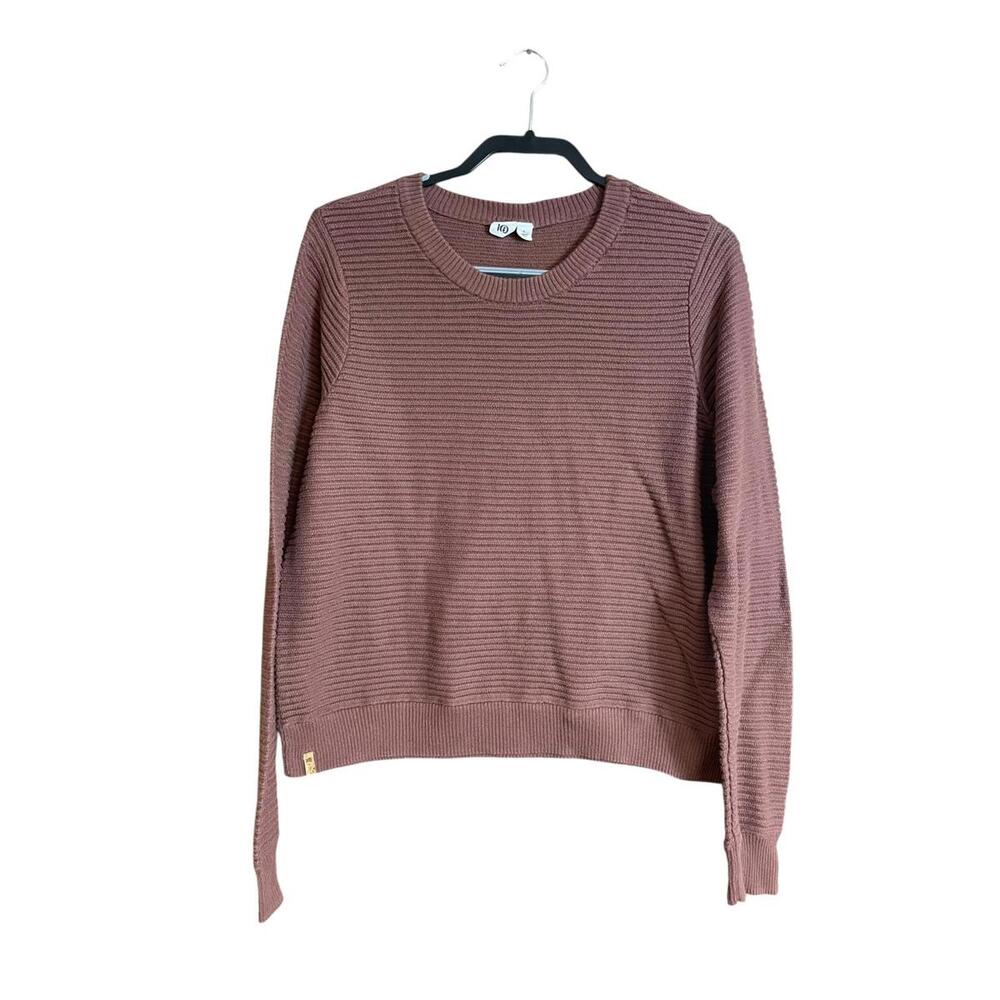 Tentree 10tree organic cotton brown sweater large